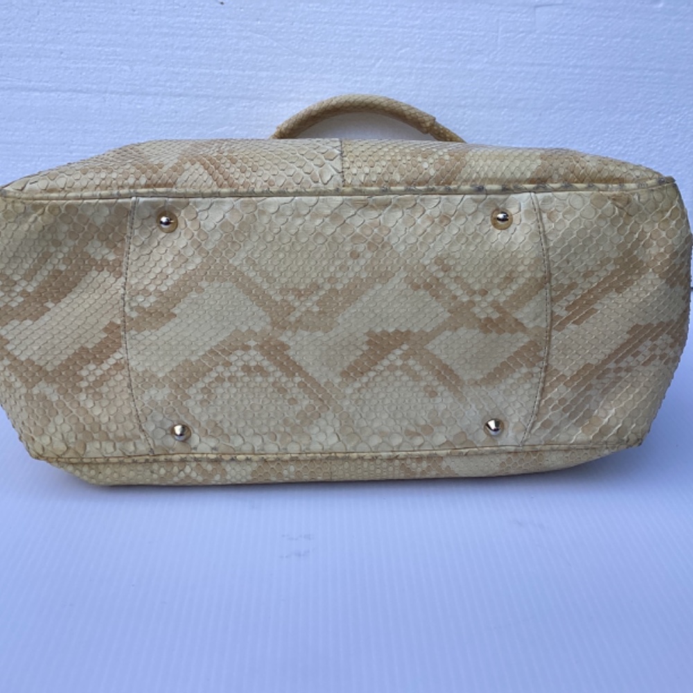 Finesse La Model Snakeskin Python Bag - image 5